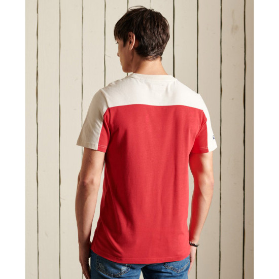 Superdry Ανδρική κοντομάνικη μπλούζα Vintage Logo AC Colourblock T-Shirt